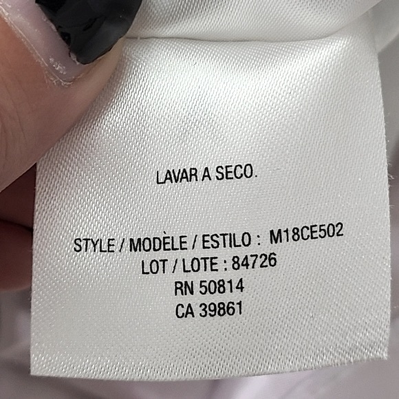 Tahari Floral Pink V-Neck Sleeveless Blouse | S - Picture 10 of 11